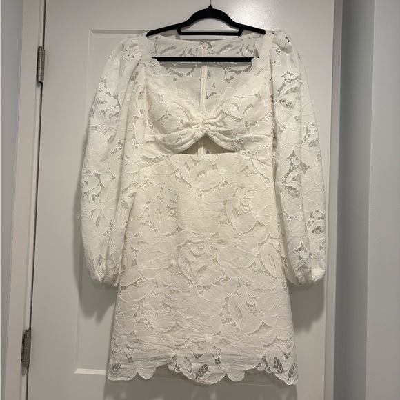 Jenny Yoo White Dress - Picture 4 of 6